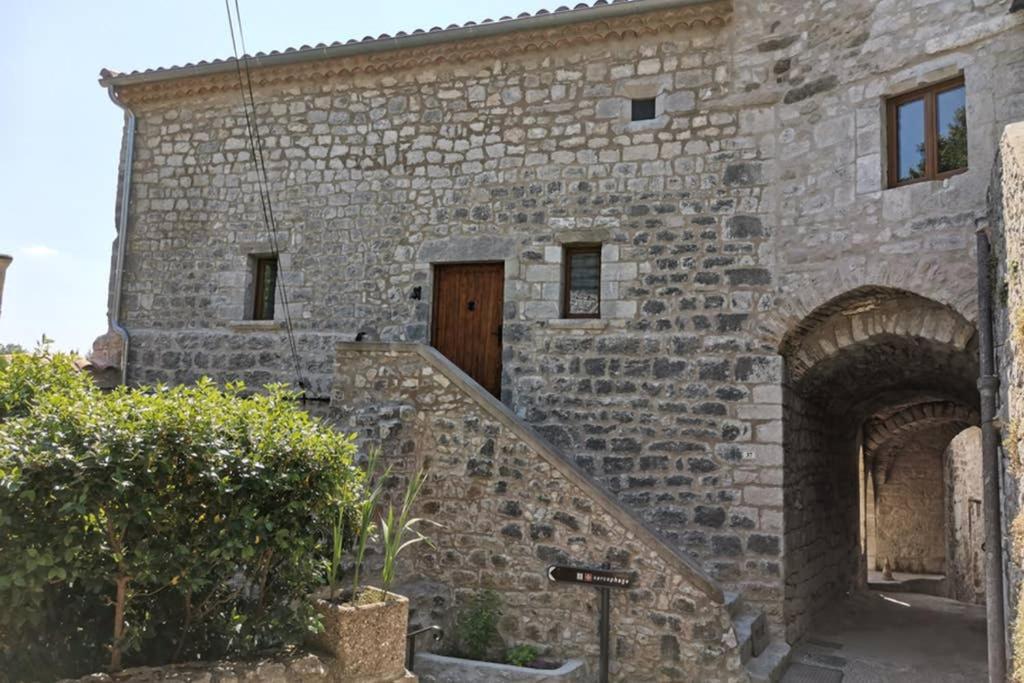 Maison Du Troubadour Balazuc Exterior foto